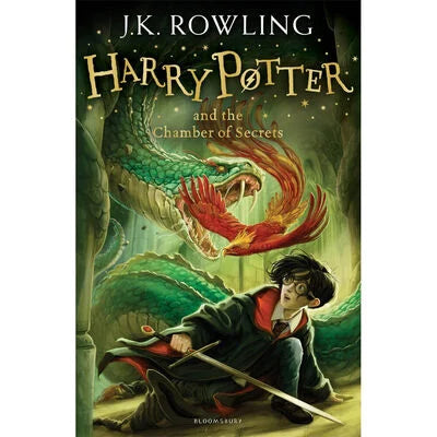 Harry Potter and the Chamber of Secrets Cover Bloomsbury J.K. Rowling 9781408855669