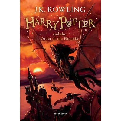 Harry Potter and the Order of the Phoenix Cover Bloomsbury J.K. Rowling 9781408855690