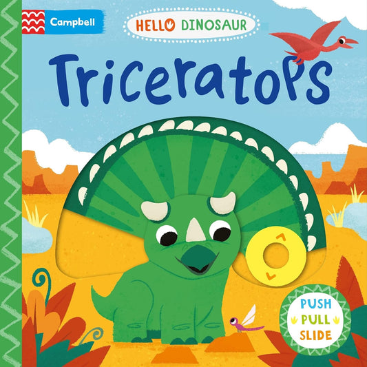 Hello Dinosaur - Triceratops Campbell Illustrated by David Partington 9781529071122