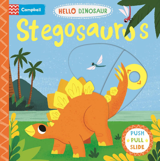 Hello Dinosaur - Stegosaurus Campbell Illustrated by David Partington Board Book 