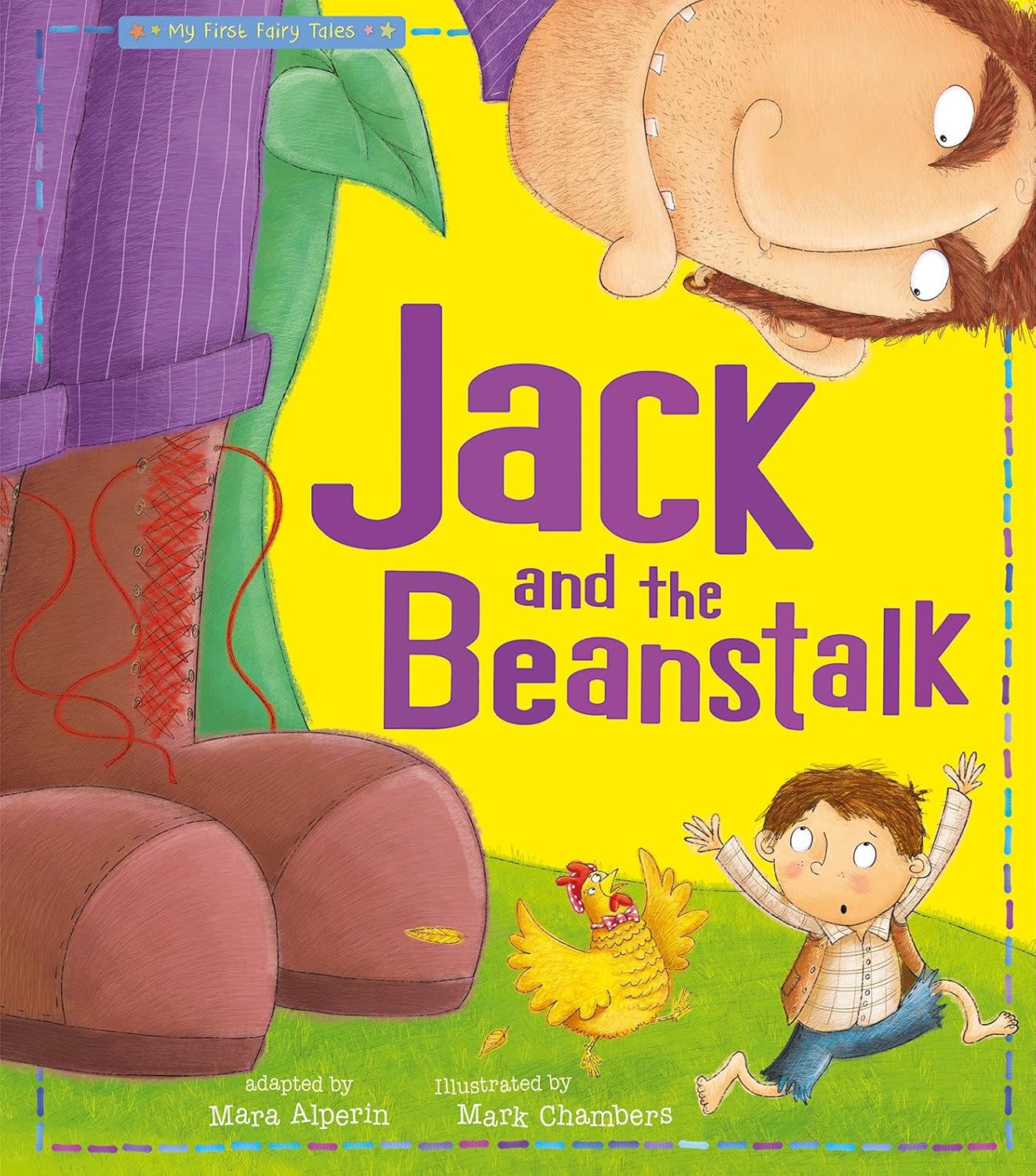 Jack and the Beanstalk Cover Mara Alperin Little Tiger Press 9781848957077