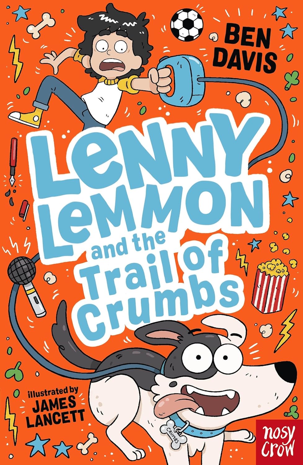 Lenny Lemmon and the Trail of Crumbs Front Cover Ben Davis Publisher Nosy Crow 9781839949364