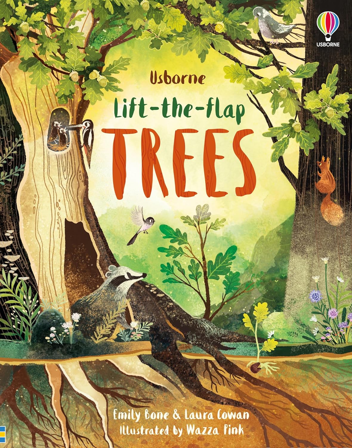 Lift-the-Flap Trees Cover Emily Bone Usborne 9781474986137