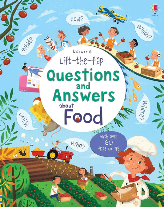 Lift-the-flap Questions and Answers about Food Cover Katie Daynes Usborne 9781409598978