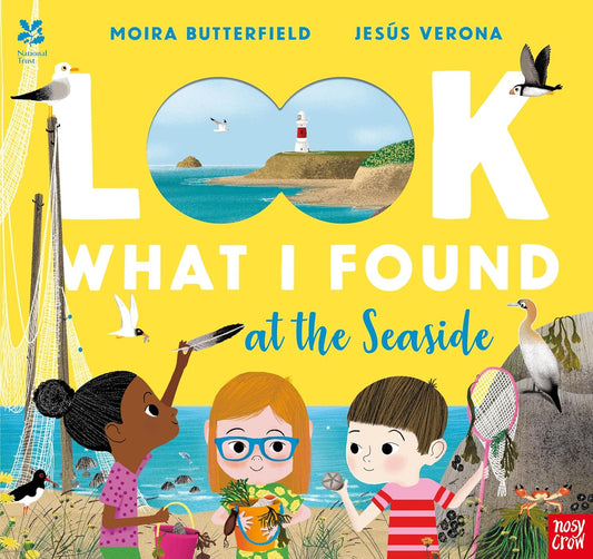 Look What I Found at the Seaside Cover Nosy Crow Moira Butterfield 9781839940835