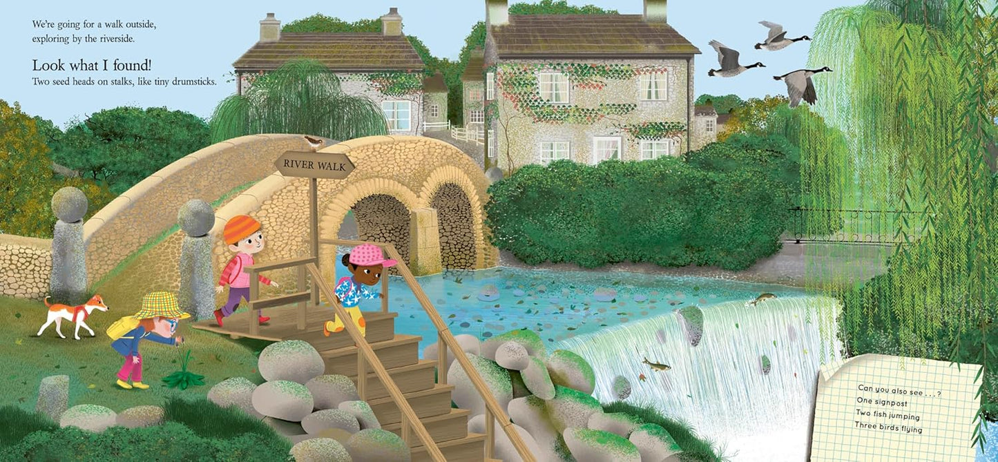 Look What I Found by the River Pages Nosy Crow  Moira Butterfield 9781839940781