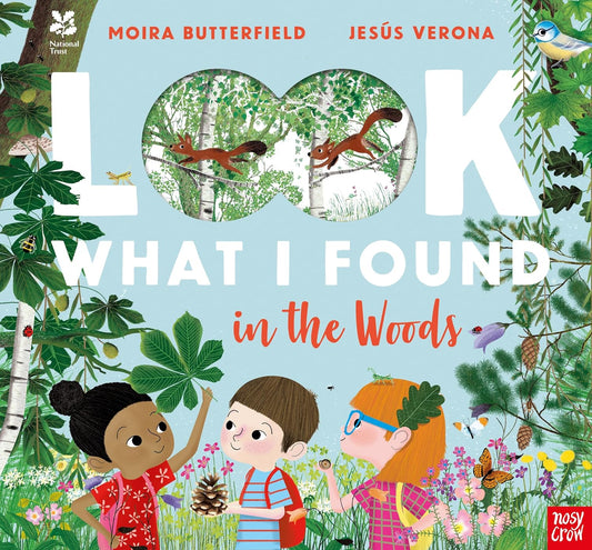 Look What I Found in the Woods Cover Nosy Crow Moira Butterfield 9781788005012