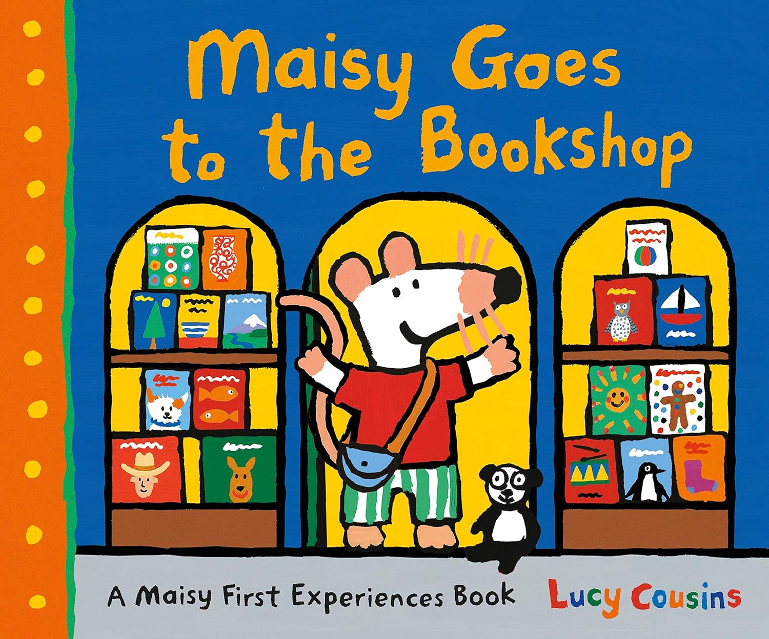 Maisy Goes to the Bookshop Illustrated Lucy Cousins Published Walker Books 9781406377071