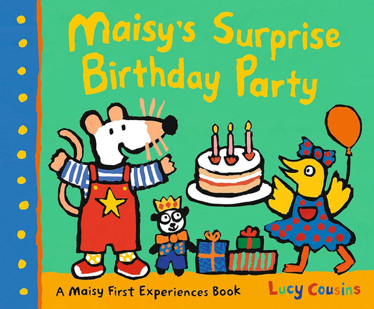 Maisy's Surprise Birthday Party Illustrated Lucy Cousins Published Walker Books 9781406395112