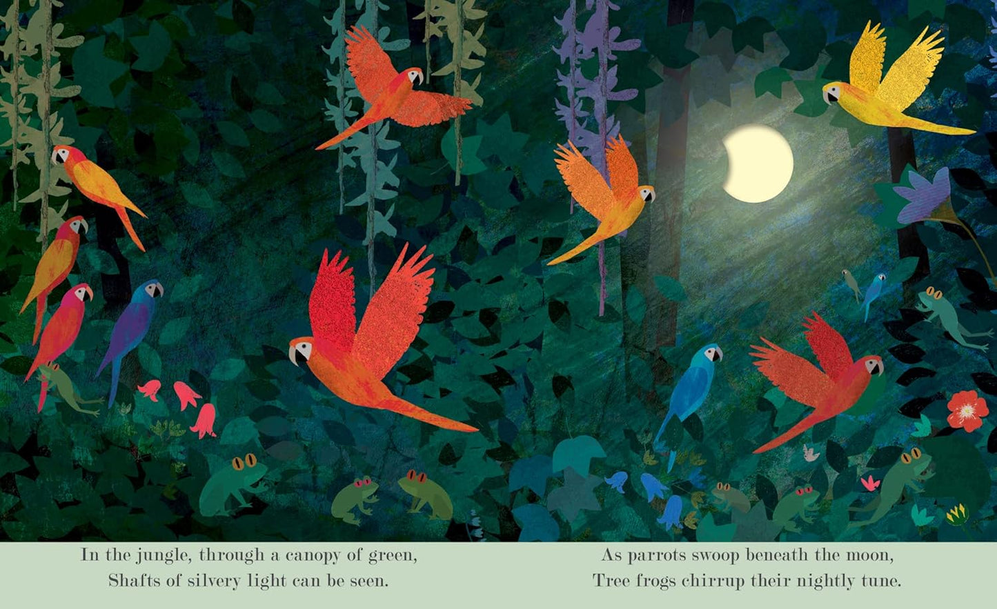 Moon Pages Patricia Hegarty Little Tiger Press 9781848696679
