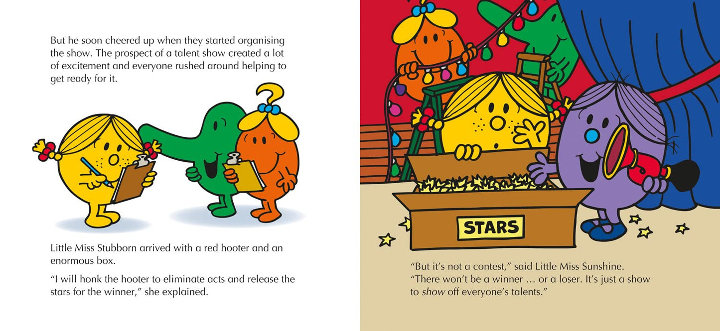 Mr Men, Little Miss - Talent Show Adam Hargreaves Farshore Page 9780008510466