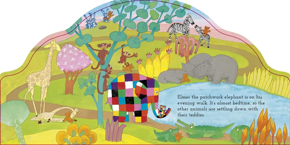 My First Elmer Bedtime Page David McKee Andersen Press 9781839131646