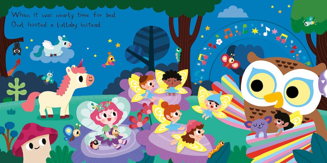 My Magical Ow Campbell Illustrated by Yujin Shin Board Book Page