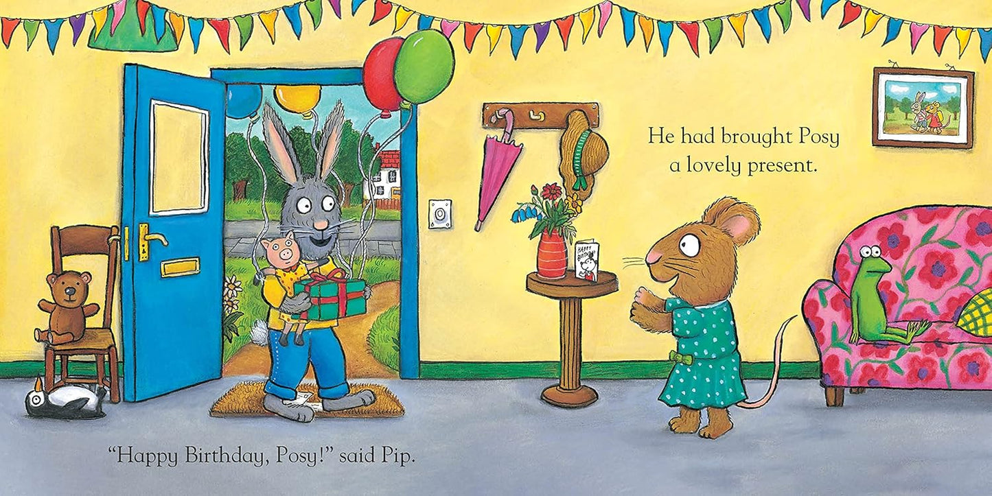 Pip and Posy-The Birthday Party Axel Scheffler Nosy Crow Page 9781839945007