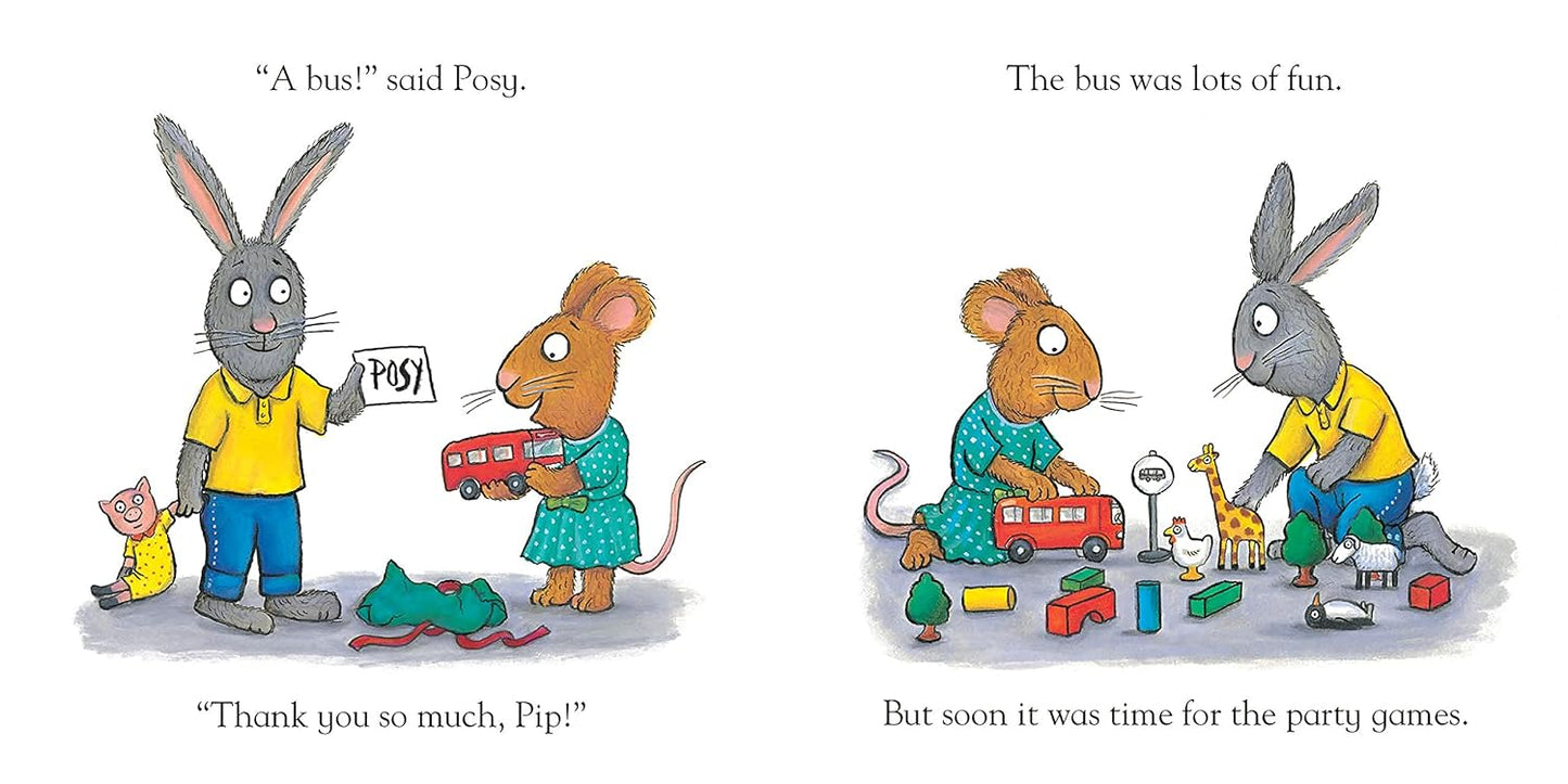 Pip and Posy-The Birthday Party Axel Scheffler Nosy Crow Inside 9781839945007