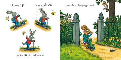 Pip and Posy The Super Scooter Axel Scheffler Nosy Crow Inside Pages 9780857634429