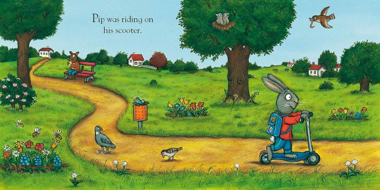 Pip and Posy The Super Scooter Axel Scheffler Nosy Crow Page 9780857634429