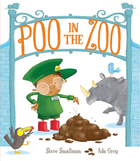 Poo in the Zoo Cover Steve Smallman Little Tiger Press 9781848691384