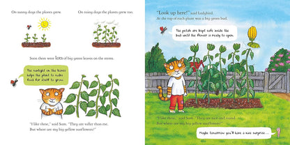 Sam Plants a Sunflower Inside Nosy Crow Axel Scheffler 9781839941733