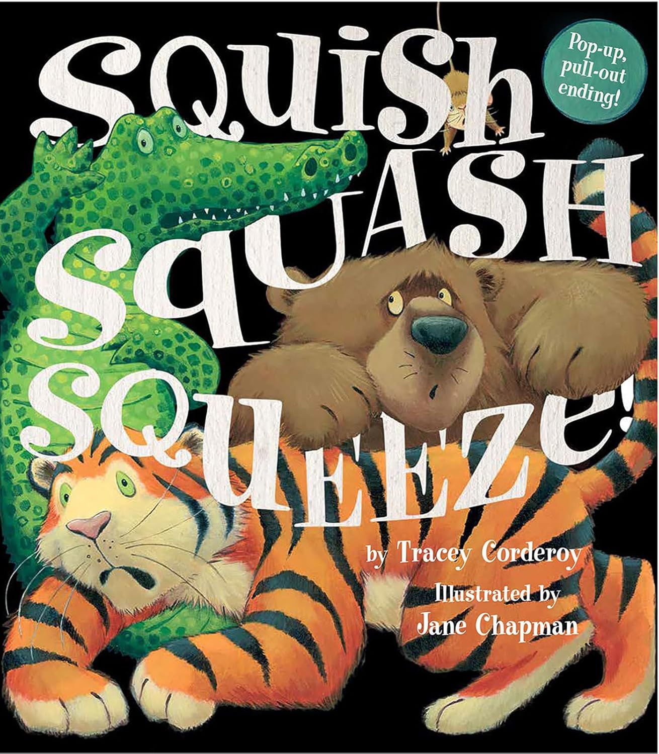 Squish Squash Squeeze Front Cover Tracey Corderoy Paperback Publisher Little Tiger Press 9781848691902