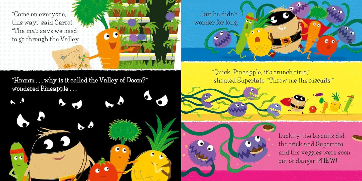 Supertato Veggies in the Valley of Doom - Author Sue Hendra