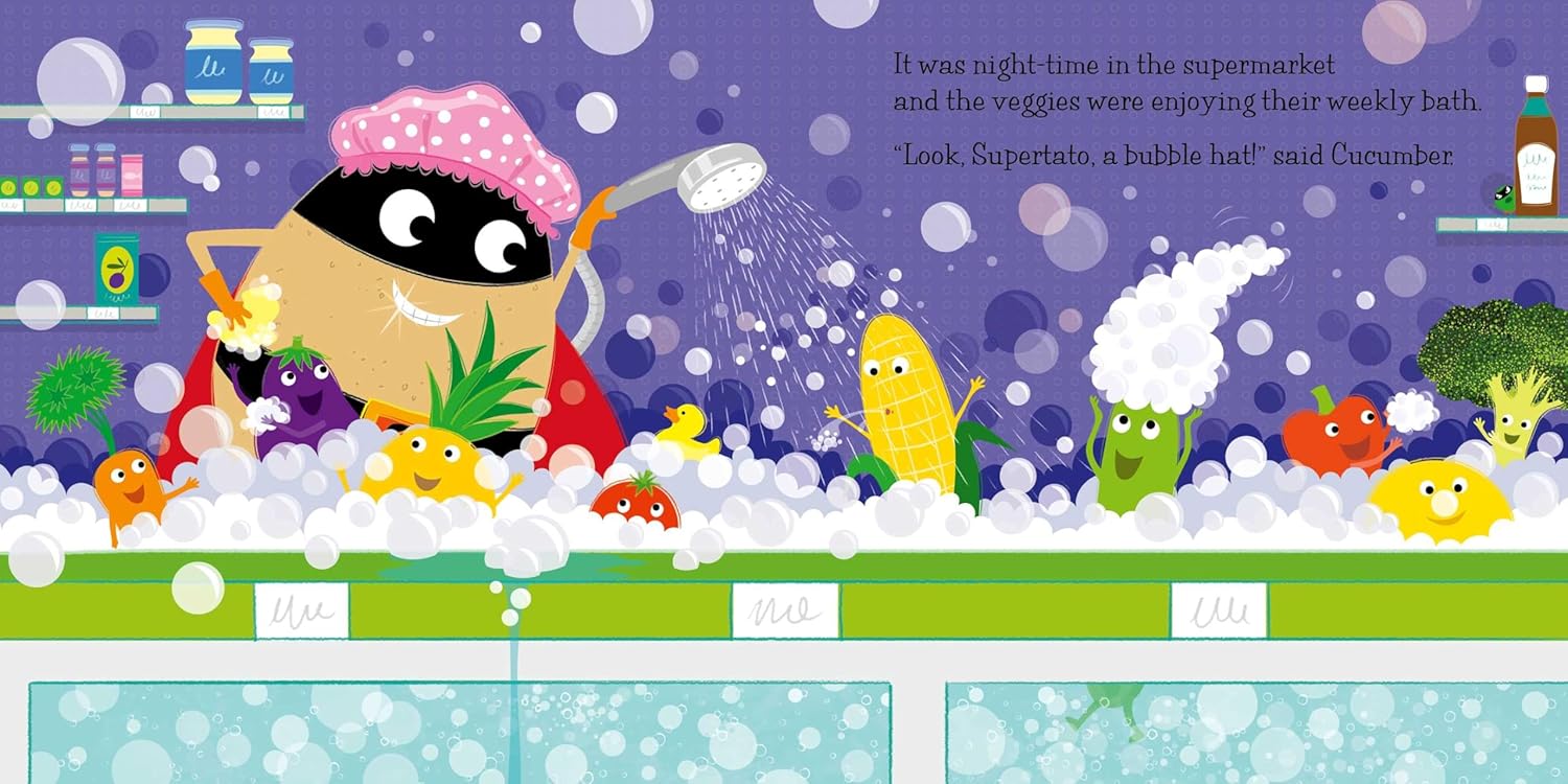 Supertato: Bubbly Troubly Pages Simon & Schuster Sue Hendra 9781471189210