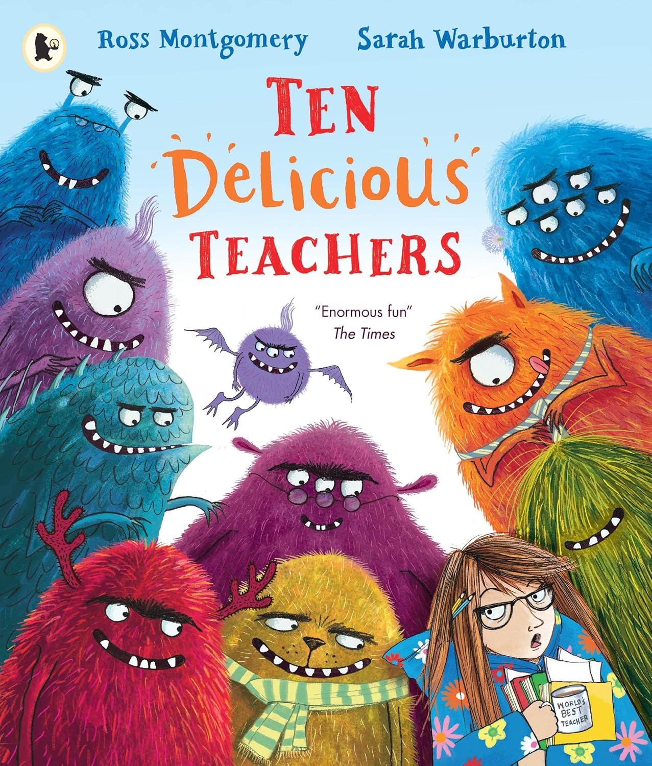 Ten Delicious Teachers Author Ross Montgomery Published Walker Books Cover 9781529504170