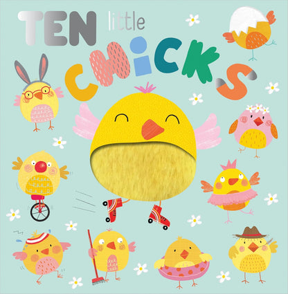Ten Little Chicks Front Cover Rosie Greening Paperback Make Believe Ideas 9781800589520