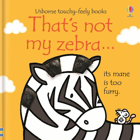 That's not my zebra Cover Fiona Watt Usborne 9781474950480