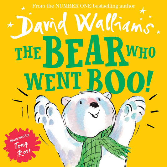 The Bear Who Went Boo! Cover Harper Collins David Walliams 9780008174897
