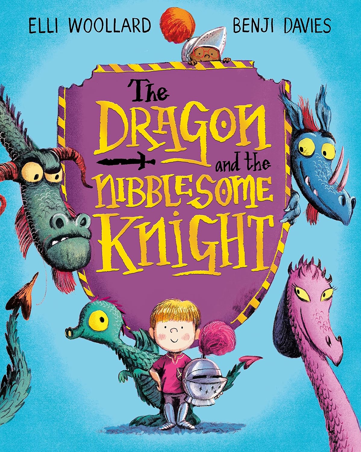 The Dragon and the Nibblesome Knight Front Cover Elli Woollard Paperback Publisher Pan Macmillan 9781447254812