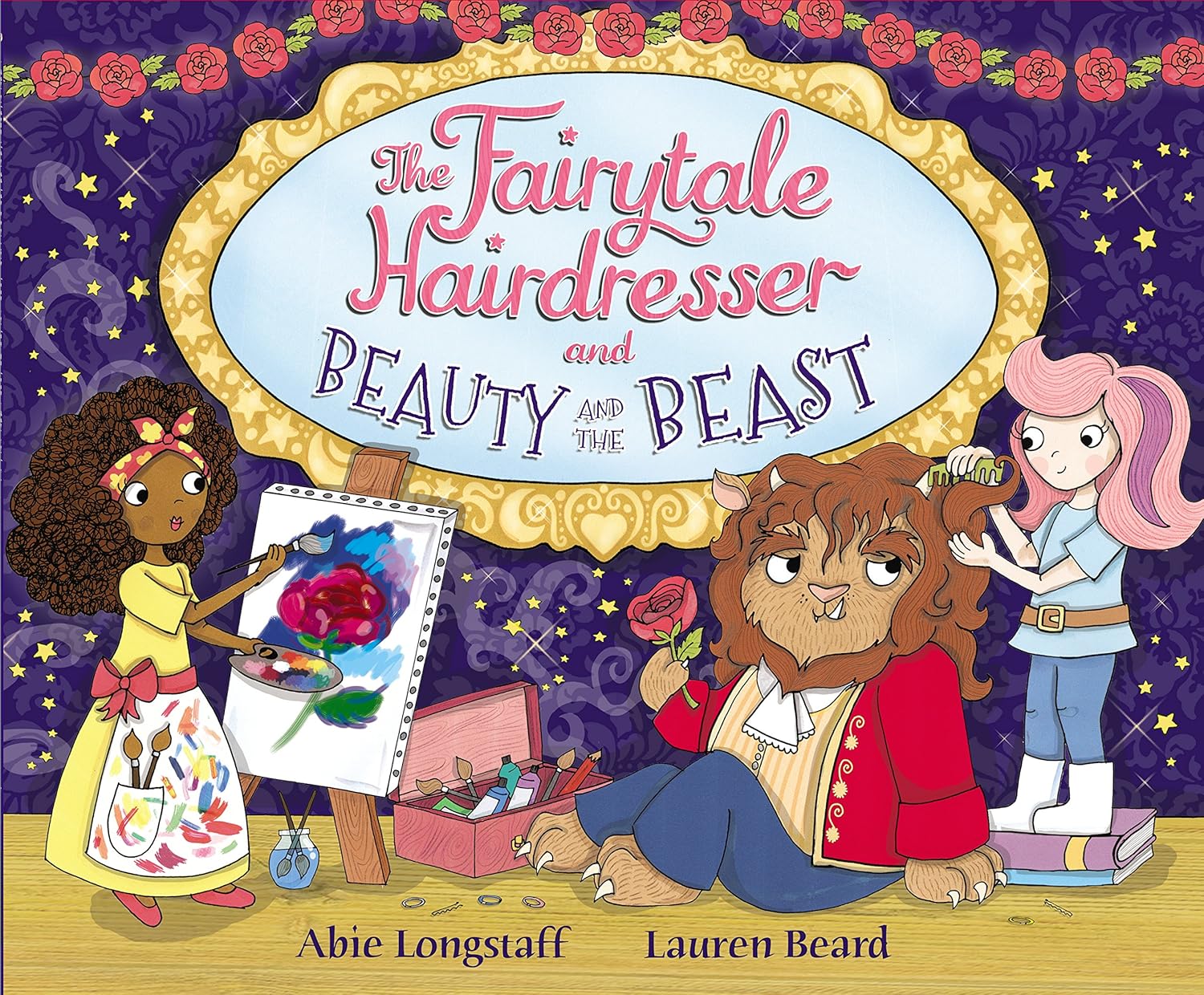 The Fairytale Hairdresser and Beauty and the Beast Cover Abie Longstaff Penguin 9780552572736