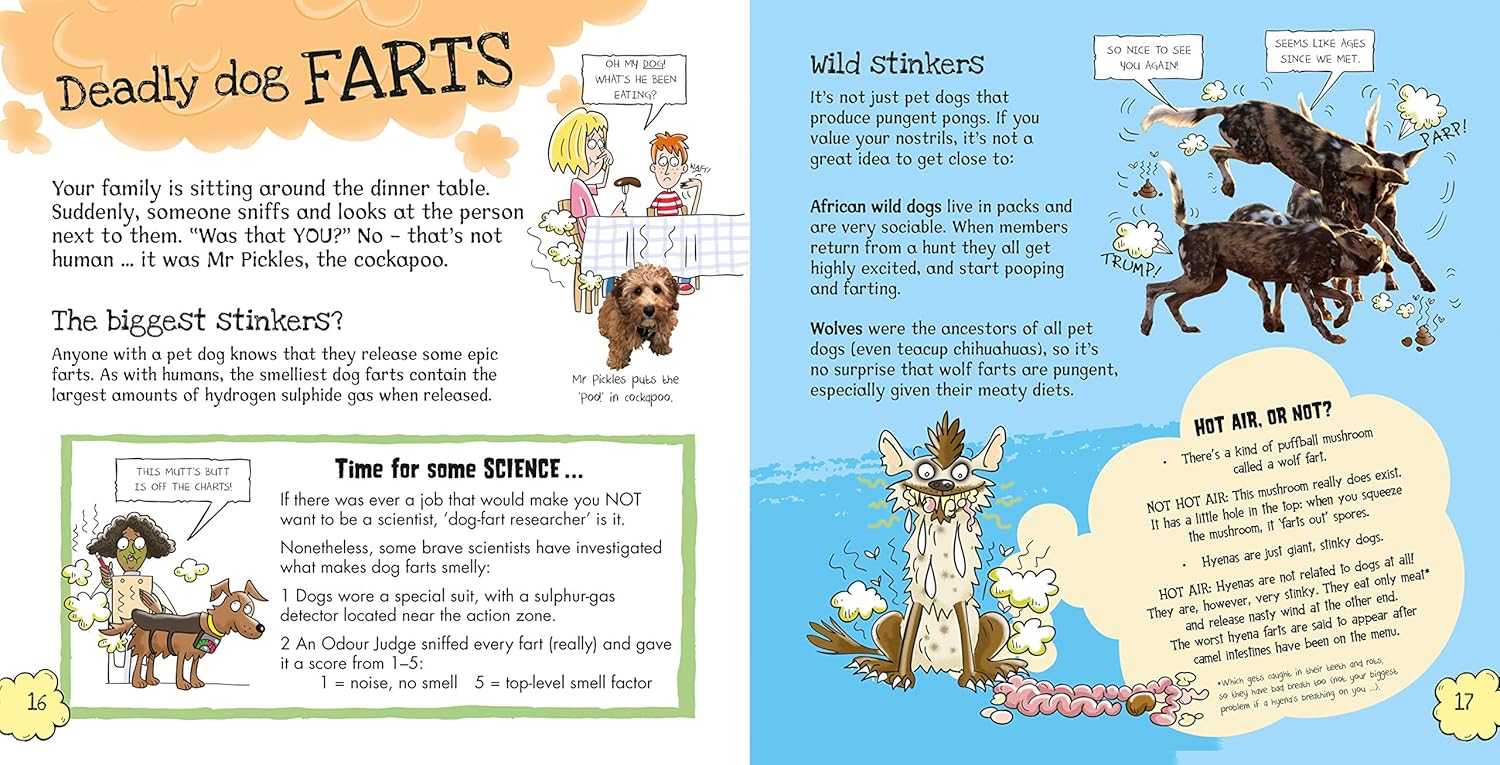 The Farts that Animals Parp Pages Paul Mason Published Wayland 9781526312235