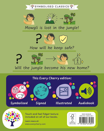 The Jungle Book Back Cover Gemma Barder Sweet Cherry Publishing 9781802634891