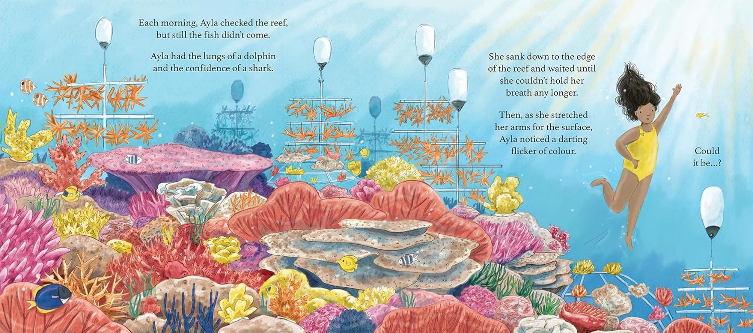 The Ocean Gardener Pages Clara Anganuzzi Little Tiger Press 9781838915315