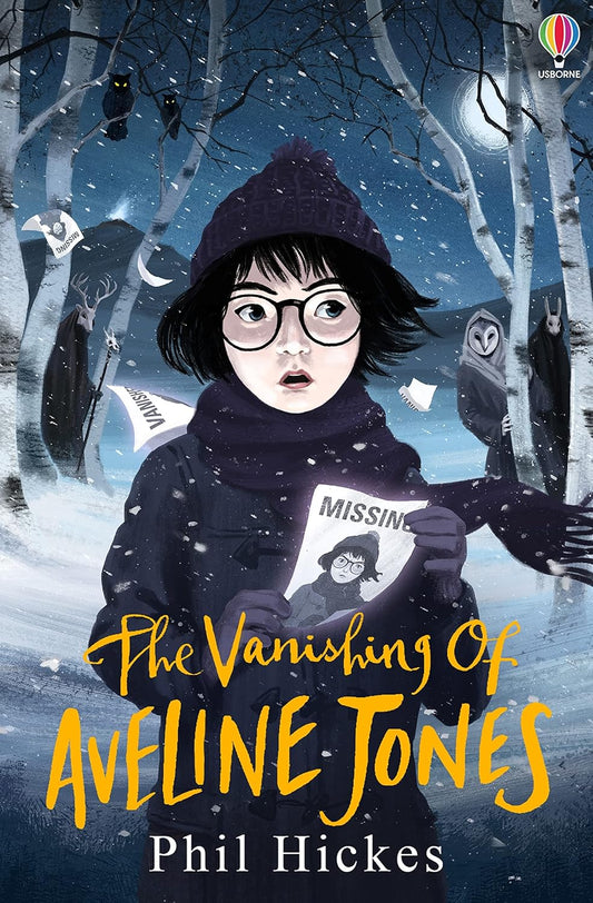 The Vanishing of Aveline Jones Cover Usborne  Phil Hickes 9781474972161
