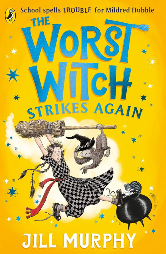 The Worst Witch Strikes Again Cover Penguin Jill Murphy 9780241607909