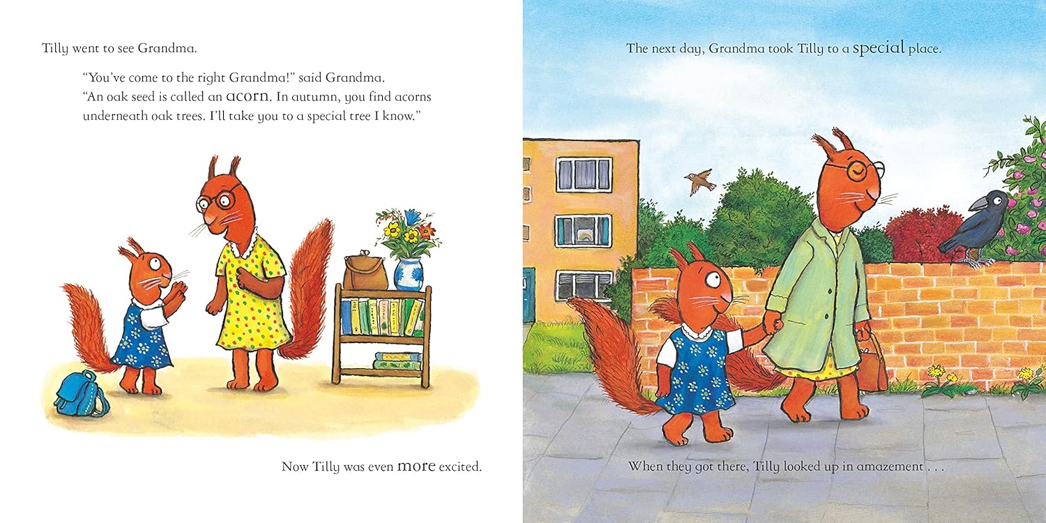 Tilly Plants a Tree Pages Nosy Crow Axel Scheffler 9781839942075