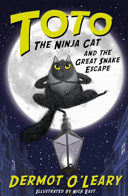Toto the Ninja Cat Cover Hachette Dermot O’Leary 9781444939453
