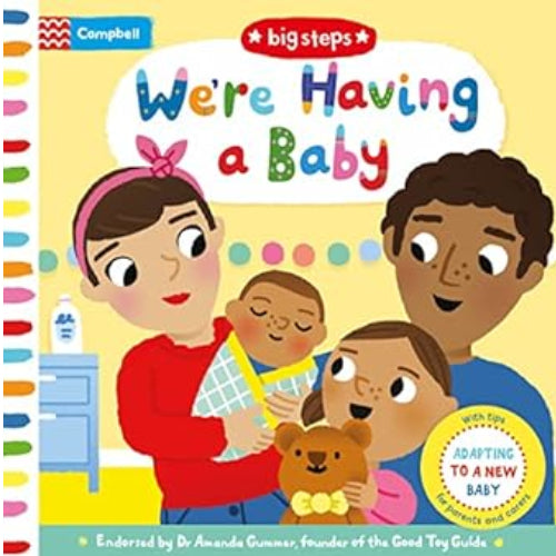 Big Steps We're Having a Baby Illustrated Marion Cocklico Publisher Campbell 9781509836321