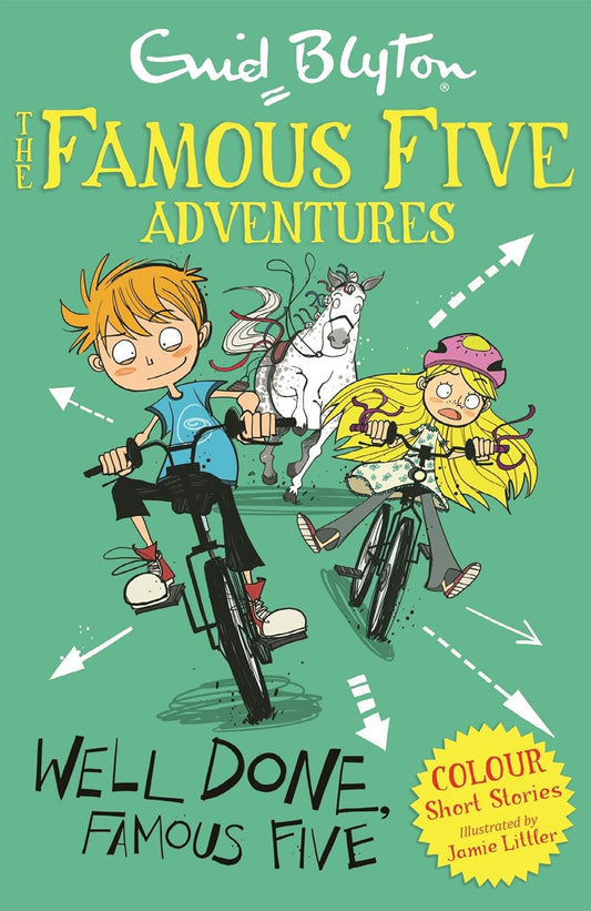 Well Done, Famous Five Cover Enid Blyton  Hachette 9781444916324