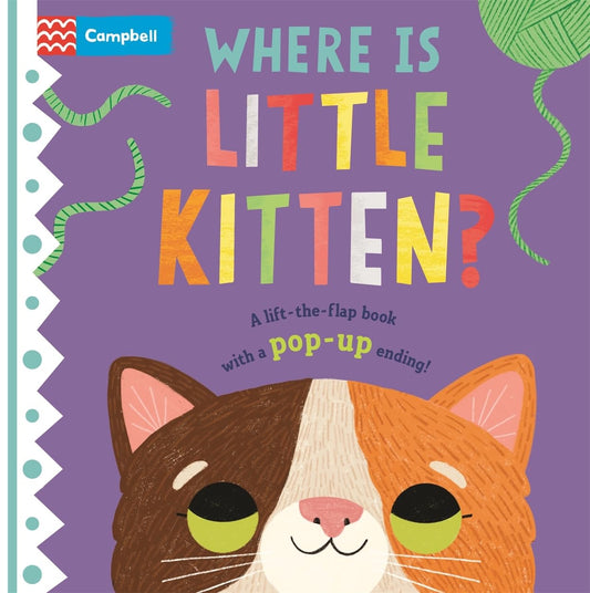 Where is little Kitten? Campbell illustrated by Hannah Abbo 9781529098419