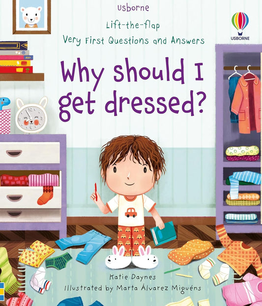Why Dressed Cover Katie Daynes  Usborne 9781474989855